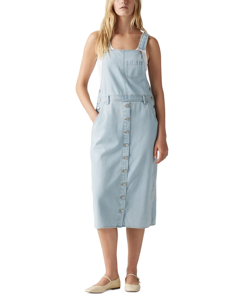 Levi's Women's Tico Cotton Denim Jumper Dress