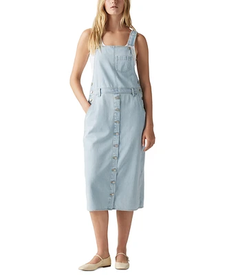 Levi's Women's Tico Cotton Denim Jumper Dress