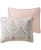 Seventh Studio Province Floral Damask Pinsonic Microfiber 3-Pc. Quilt Set, King