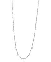 Grown With Love Lab Grown Diamond Dangle 20" Statement Necklace (6 ct. t.w.) in 14k White Gold