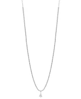 Grown With Love Lab Grown Diamond Pear & Round 20" Statement Necklace (5 ct. t.w.) in 14k White Gold