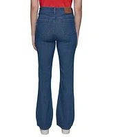 Karl Lagerfeld Paris Women's Nautical Sparkle-Button Jeans
