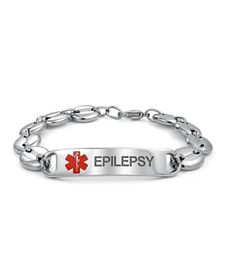 Bling Jewelry Epilepsy Mariner Medical Alert Id Bracelet 8.5in