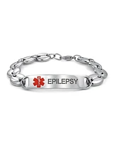 Bling Jewelry Epilepsy Mariner Medical Alert Id Bracelet 8.5in