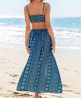 Women's Bohemian Daydreams Ornate Maxi Beach Dress