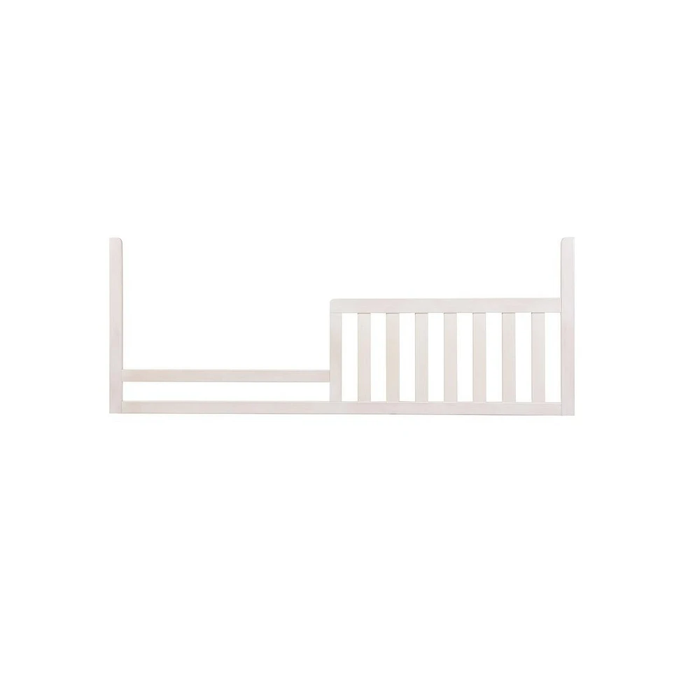 Westwood Design Taylor Farmhouse Wood Toddler Guard Rail in Sea Shell White