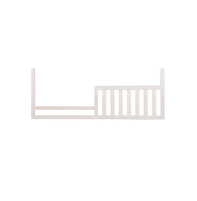 Westwood Design Taylor Farmhouse Wood Toddler Guard Rail in Sea Shell White