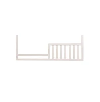 Westwood Design Taylor Farmhouse Wood Toddler Guard Rail in Sea Shell White