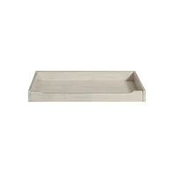 Westwood Design Beck Modern Style Wood Changer Topper in Willow Gray