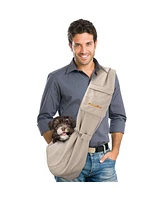 Furry Fido Adjustable Pocket Pet Sling - Solid Color