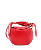 Pre-Owned Chloe Small Kiss Purse Bag Leather