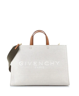 Pre-Owned Givenchy Medium G-Tote Canvas