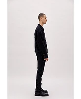 Pcfg Men's Distressed Denim Jacket