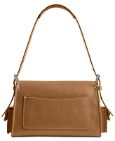 Coach Cargo Turnlock Soft Tabby Leather Shoulder Bag