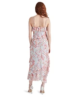 Steve Madden Women's Aida Asymmetric-Ruffled Dress