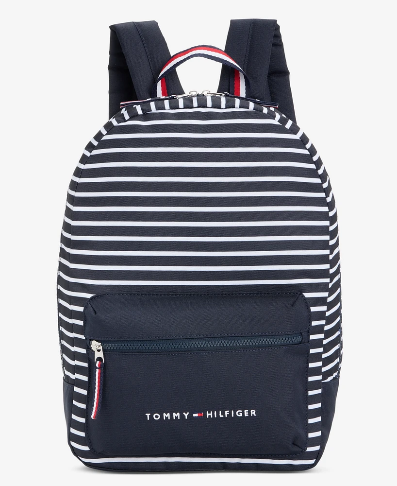 Tommy Hilfiger Men's Stripe Logo Backpack