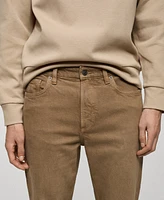 Mango Men's Tapered Crop Ben Jeans