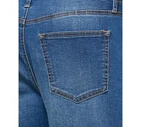 Lazer Men's Arden Slim-Fit Stretch 9-1/2" Denim Shorts