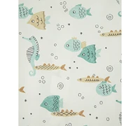 Little Me Baby Boys Aquatic Footed Coverall & Hat, 2 Piece Set