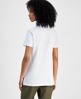 Tommy Hilfiger Women's Mixed Media Cornell Polo Shirt
