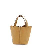 Pre-Owned Hermes Mm Picotin Lock Bag Clemence