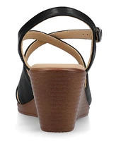 Journee Collection Women's Kedzie2 Strappy Wedge Sandals