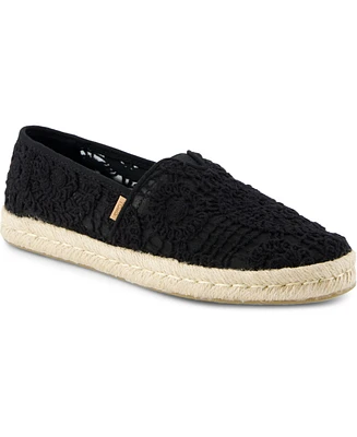 Toms Women's Alpargata Rope 2.0 Espadrille Slip On Flats