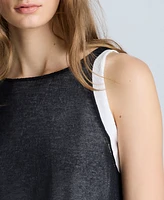 Kenneth Cole Women's Double-Layer Tank