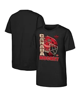 Outerstuff Big Boys and Girls Black Canada 2025 4 Nations Face-Off Goalie Strong T-Shirt