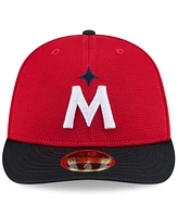 New Era Men's Red/Navy Minnesota Twins 2025 Spring Training Low Profile 59FIFTY Fitted Hat