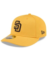 New Era Men's Gold San Diego Padres 2025 Spring Training Low Profile 59FIFTY Fitted Hat