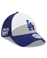 New Era Men's Gray/Royal Los Angeles Dodgers 2025 Spring Training 39THIRTY Flex Hat