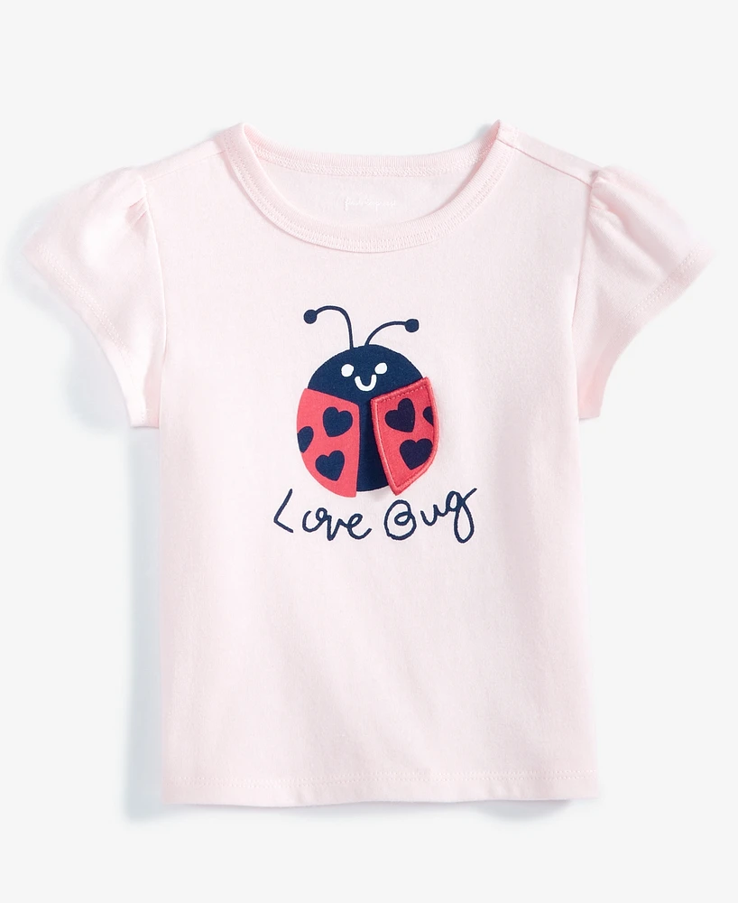 First Impressions Baby Girls Love Bug Graphic T-Shirt, Exclusively at Macy's