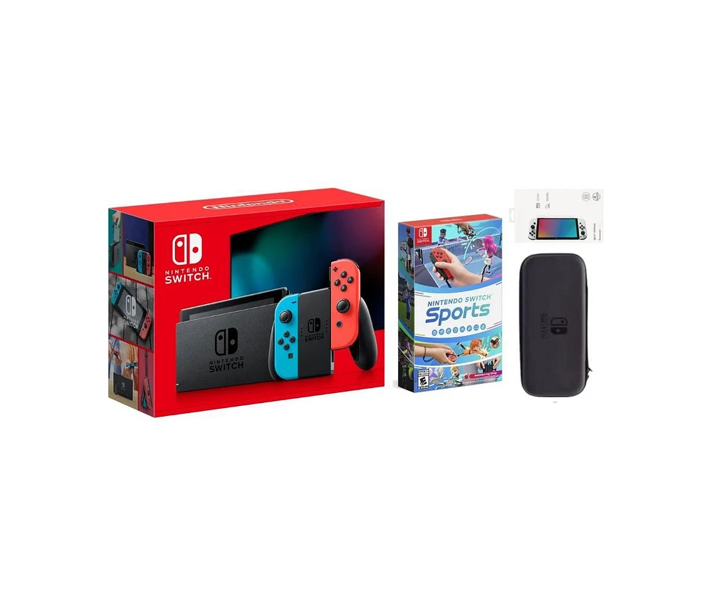 Nintendo Switch With Nintendo Sports & Accessories Bundle