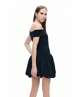 Nocturne Women's Off The Shoulder Mini Dress