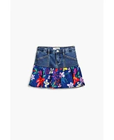Desigual Girls Girls's Ruffled denim skirt