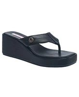 True Religion Latto Slip on Wedge Sandal