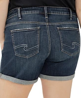 Silver Jeans Co. Plus Elyse Mid Rise Comfort Fit Shorts