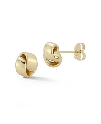 Rachel Zoe Fine Jewelry 14K Gold Love Knot Stud Earrings