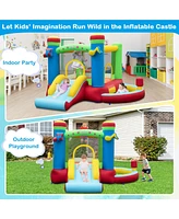 Inflatable Kids Bounce House Music-Themed Castle with Sound Interaction