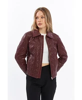 Furniq Uk Women's Leather Jacket