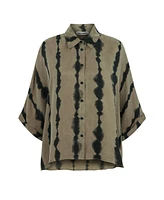 Nocturne Women's Flowy Printed Shirt