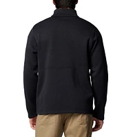 Columbia Men's Alto Pass Textured Knit Sweater Fleece Zip-Front Jacket