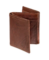 Dockers Men's Rfid Crunch Leather Z-Fold Trifold Wallet