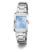 Guess Women's Analog Silver-Tone Stainless Steel Watch, 27mm