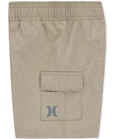 Hurley Toddler Boys Vortex Check Graphic T-Shirt & Shorts, 2 Piece Set