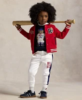 Polo Ralph Lauren Little Boys Logo Double Knit Joggers