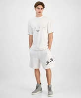 Hugo by Boss Men's Duwrite Oversized-Fit Graphic T-Shirt
