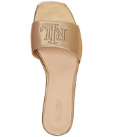 Lauren Ralph Women's Everly Slide Flat Sandals
