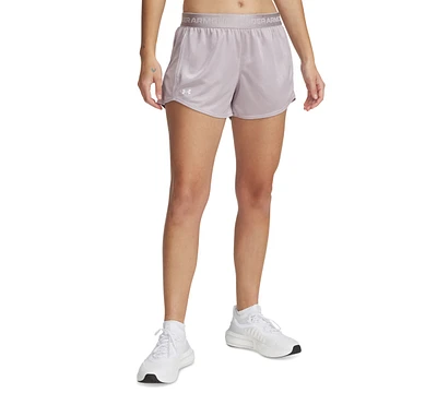 Under Armour Women's Ua Tech Play Up Shine Shorts